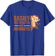 Easily Distracted By Monkeys - Cute Monkey T-Shirt - T-Shirt | Royal