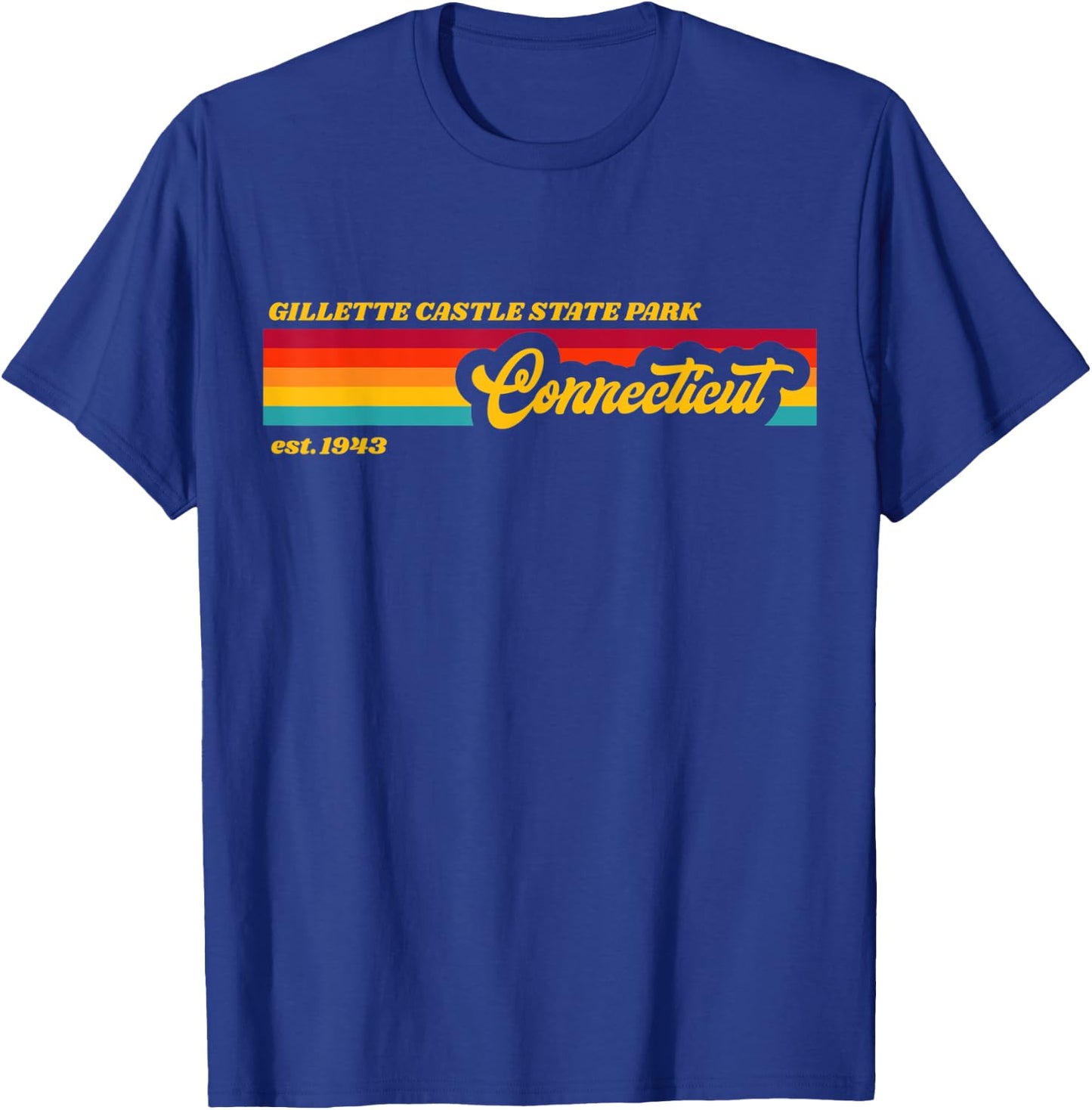 Connecticut Gillette Castle State Park T-Shirt - T-Shirt | Royal