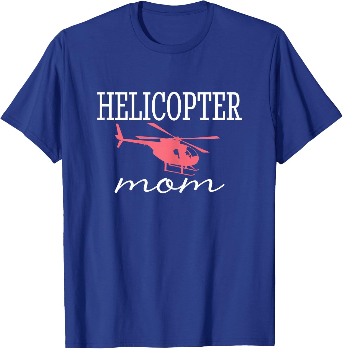 Helicopter Mom Wife Women Flying Vintage T-Shirt - T-Shirt | Royal