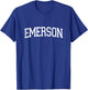 Vintage Personalised Name Classic Emerson T-Shirt - T-Shirt | Royal