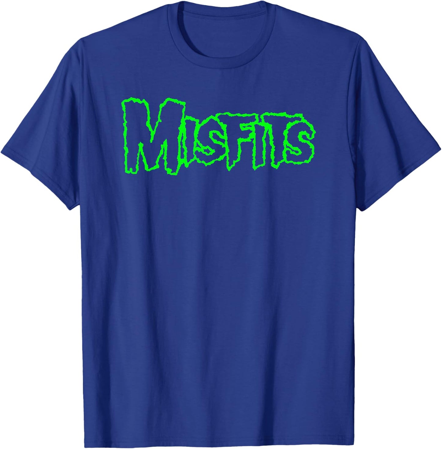 Misfits – Green Logo T-Shirt - T-Shirt | Royal