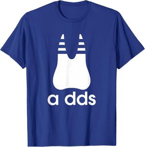 A DDS - Funny Dentist Dentistry Dental Medicine Dental Nurse T-Shirt - T-Shirt | Royal