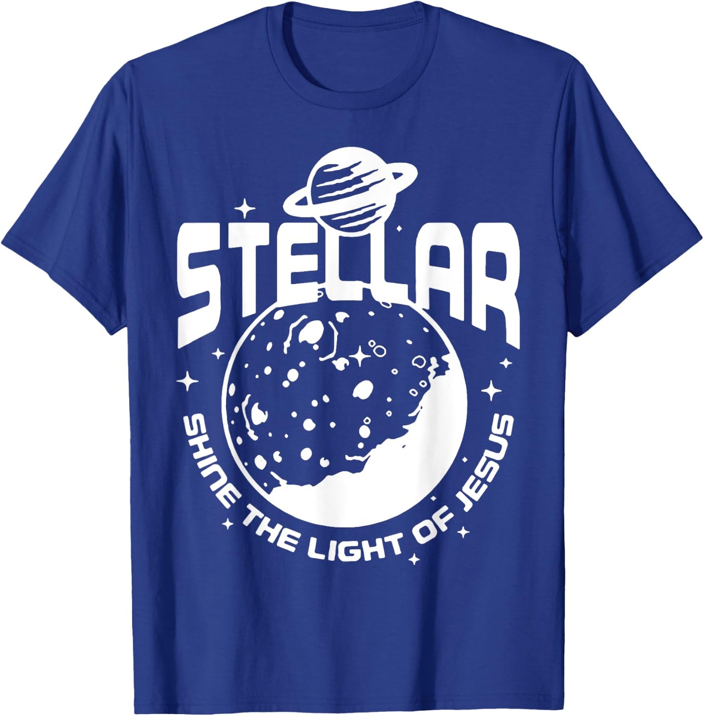 Stellar Shine The Light Of Jesus VBS 2023 T-Shirt - T-Shirt | Royal