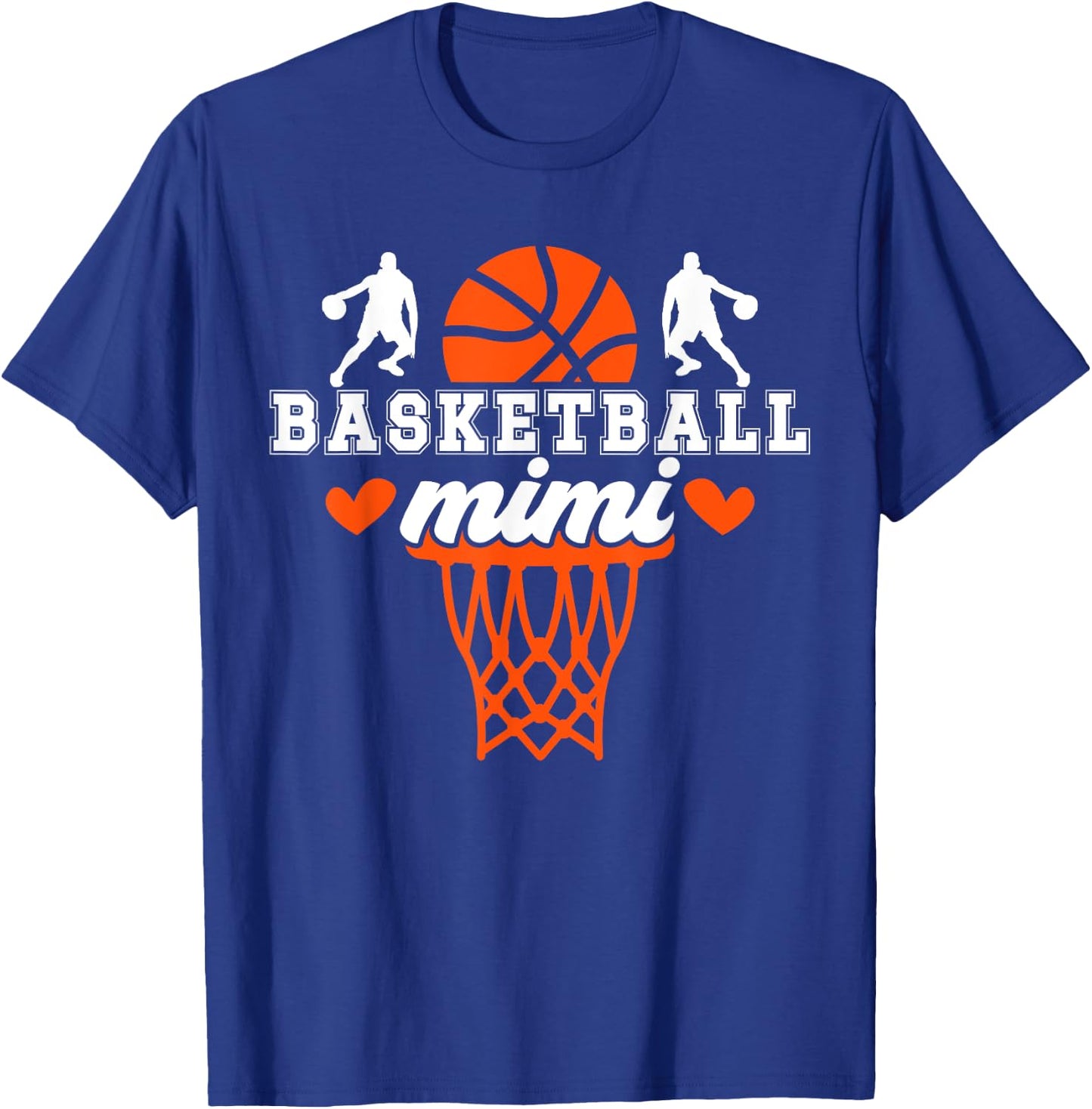 Basketball Mimi Proud Grandma Mimi Of A Basketball Player T-Shirt - T-Shirt | Royal