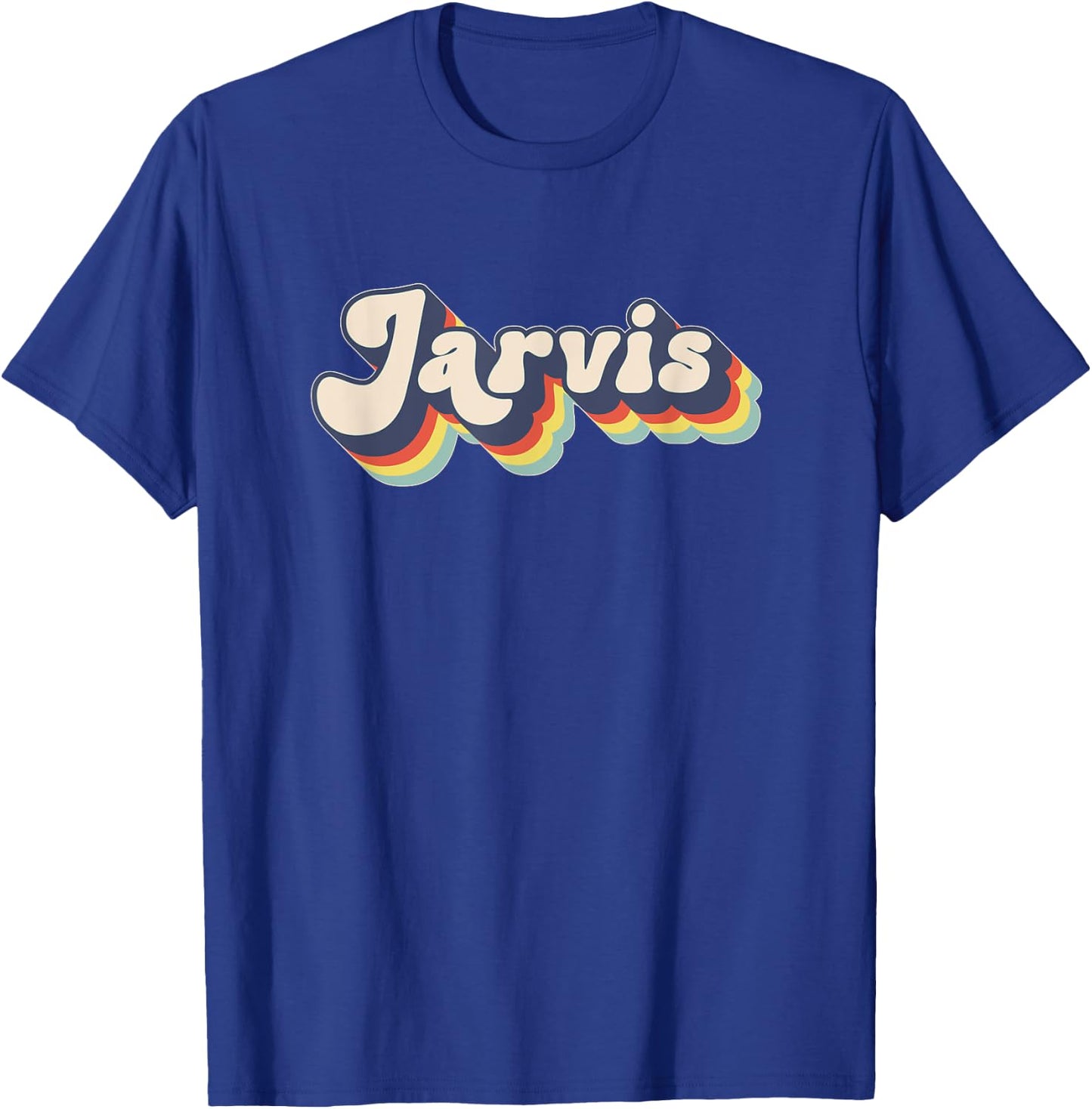 JARVIS Family Name Personalized Surname JARVIS T-Shirt - T-Shirt | Royal