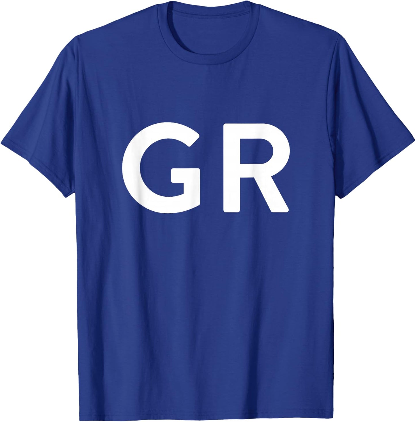 GR - Greece Three Part Combo Design - Greek Flag Part 1 T-Shirt - T-Shirt | Royal