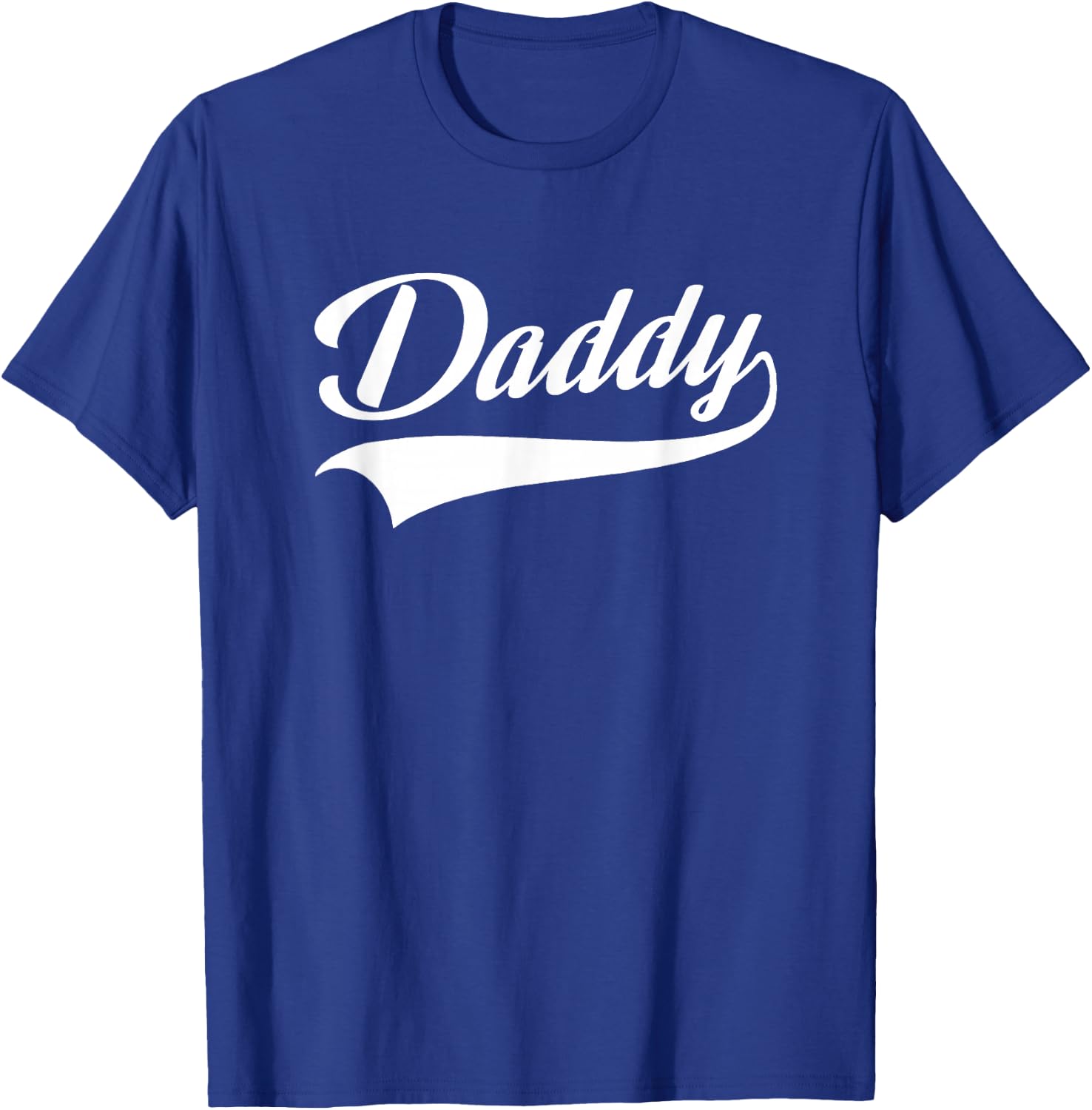 Daddy - Best Father - Throwback Sporty Design - Classic T-Shirt - T-Shirt | Royal