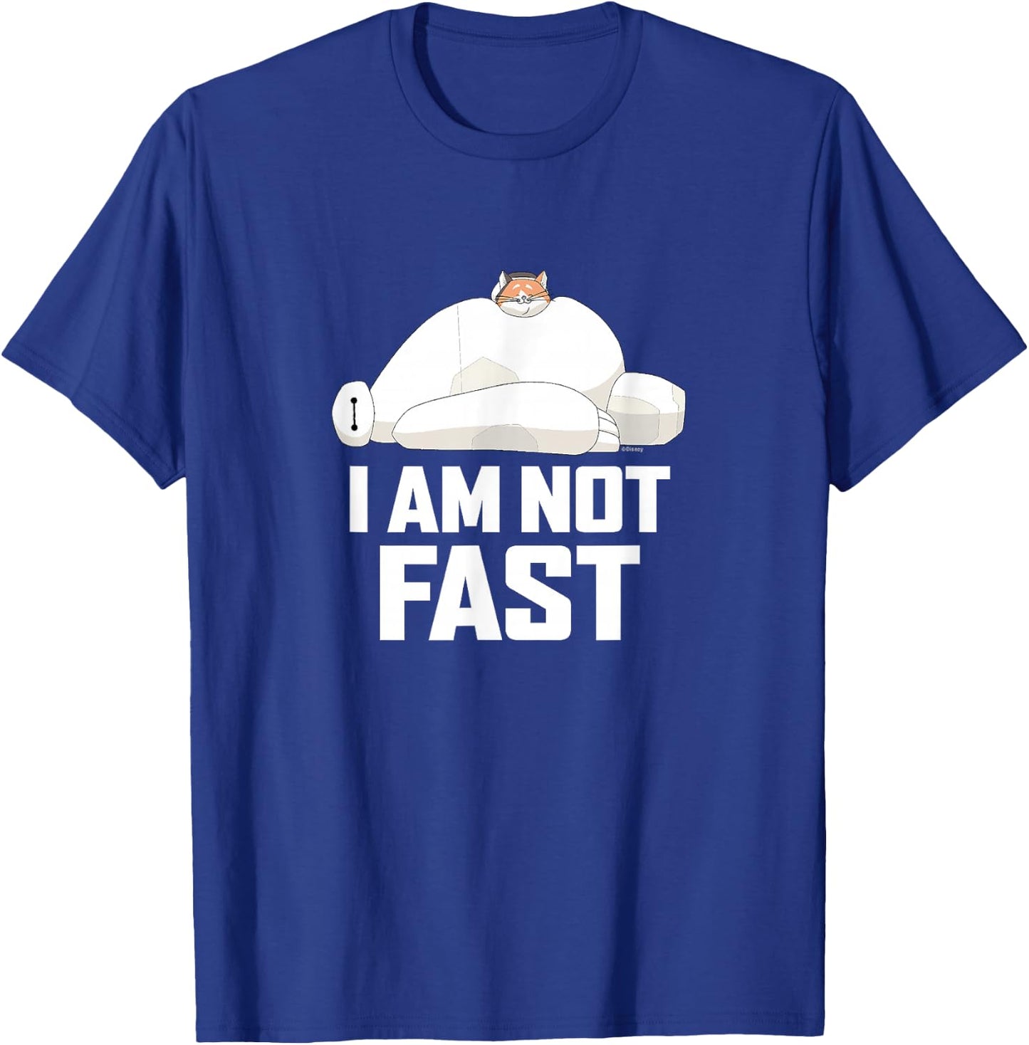 Big Hero 6 - I Am Not Fast T-Shirt - T-Shirt | Royal