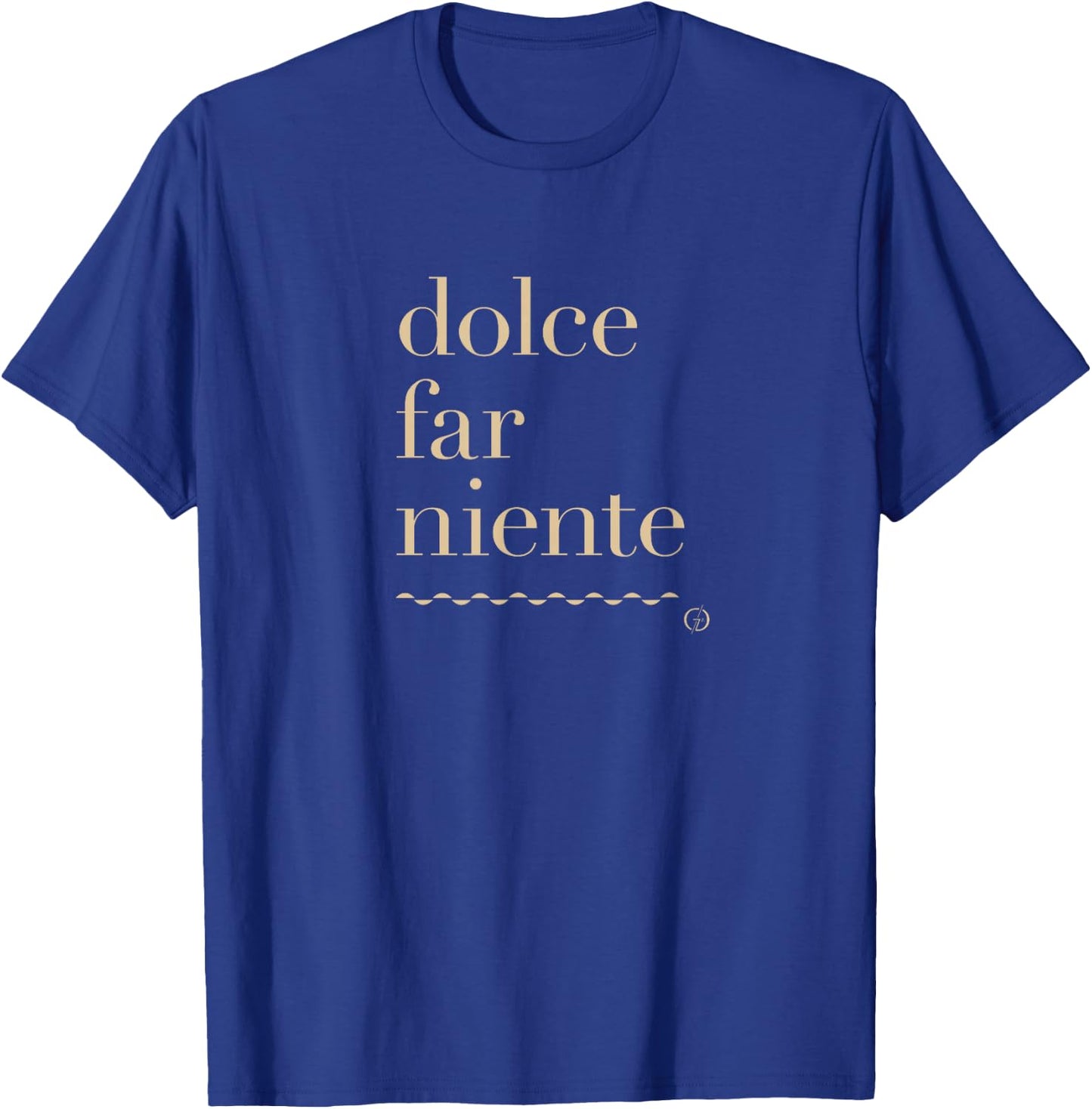 Atelier Gaudard Dolce Far Niente #2 Peace , Black T-Shirt - T-Shirt | Royal
