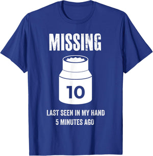 Missing 10mm Socket Funny Auto Mechanic Repairman Machinist T-Shirt - T-Shirt | Royal