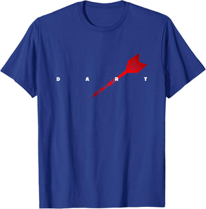 Dartboard Darts Dart Player T-Shirt - T-Shirt | Royal