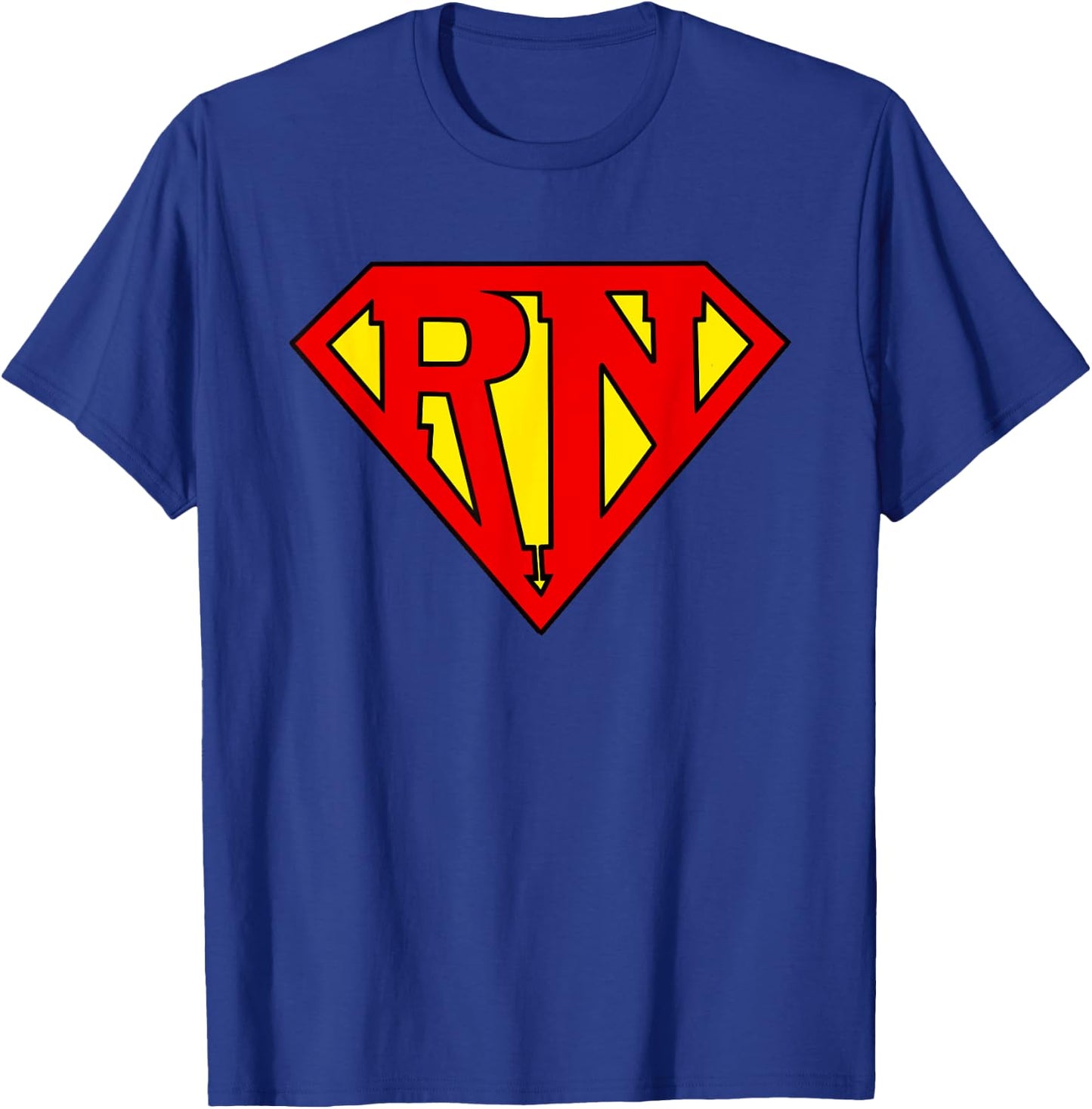 Super nurse Funny Superhero Nurse T-Shirt - T-Shirt | Royal