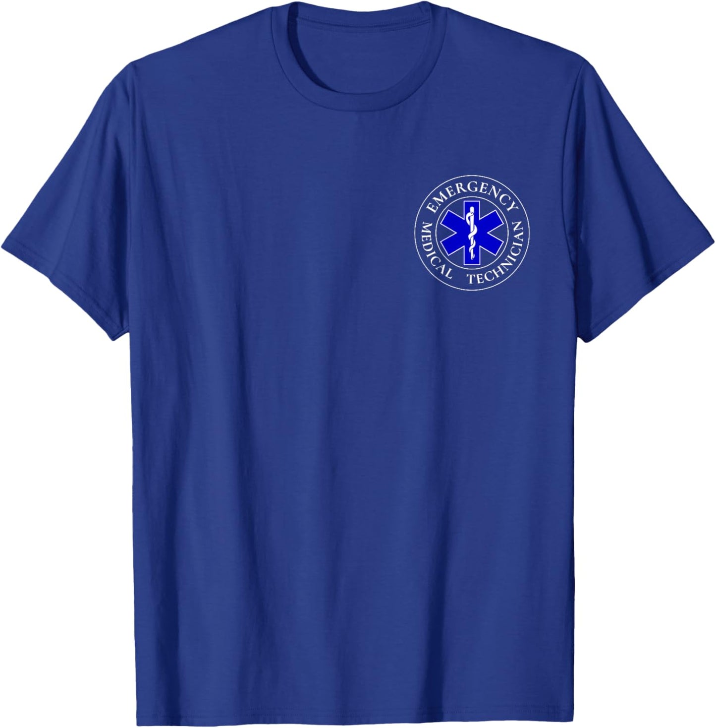 EMT Emergency Medical Technician Uniform First Aid Men Women T-Shirt - T-Shirt | Royal
