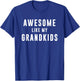 Awesome Like My Grandkids Women T-Shirt - T-Shirt | Royal