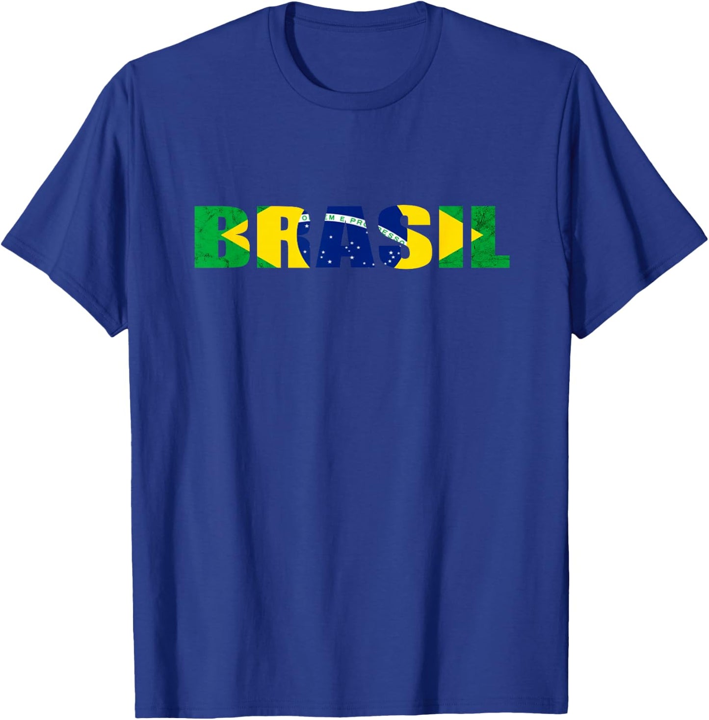 Brasil Brazilian Flag Brazilian Roots Brazilian Pride Brazil T-Shirt - T-Shirt | Royal