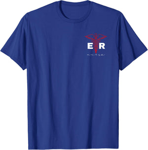 ER Nurse Emergency Department Registered Nurses Week T-Shirt - T-Shirt | Royal