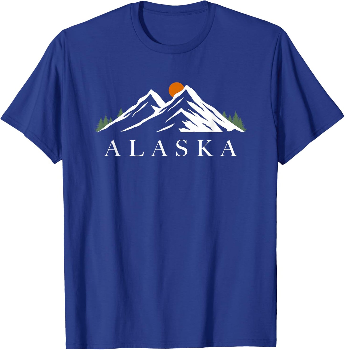 Mountains of Alaska T-Shirt - T-Shirt | Royal