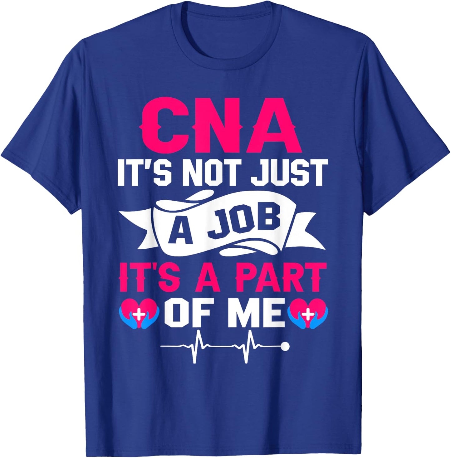 CNA Certified Nursing Assistant Gifts CNA Humor Black Women's Regular Fit Small Short Sleeve T-Shirt - T-Shirt | Royal