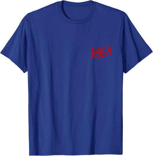 Slayer - Small Classic Logo T-Shirt - T-Shirt | Royal