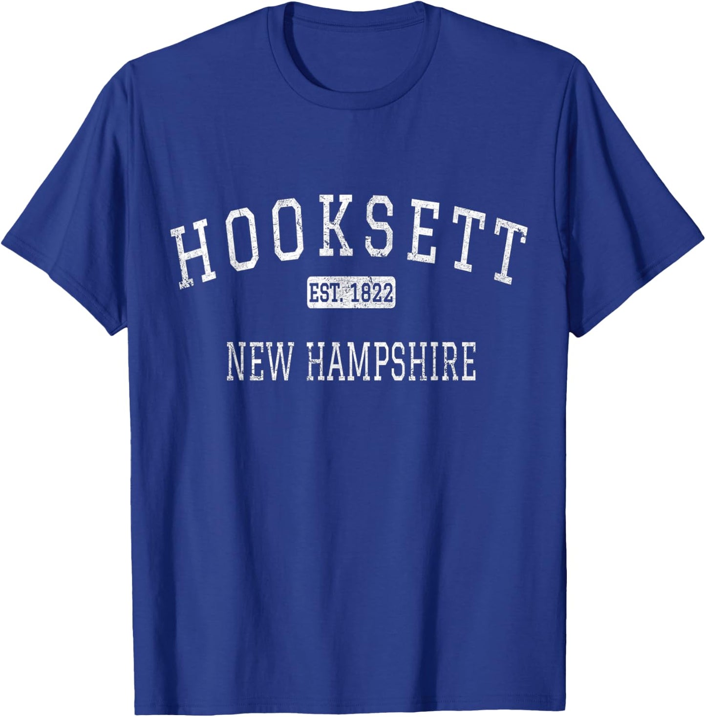 Hooksett New Hampshire NH Vintage T-Shirt - T-Shirt | Royal