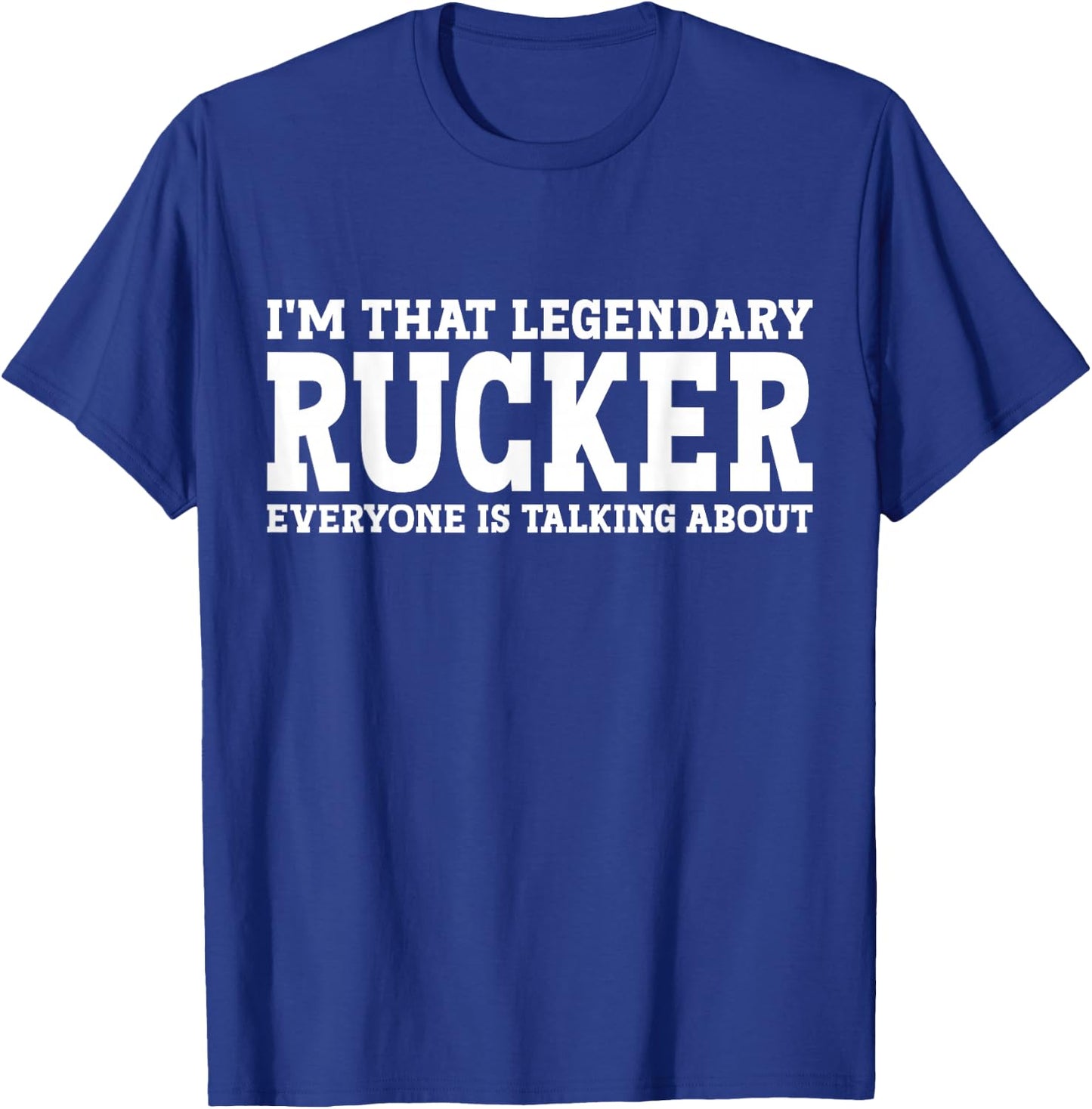 Rucker Surname Funny Team Family Last Name Rucker T-Shirt - T-Shirt | Royal