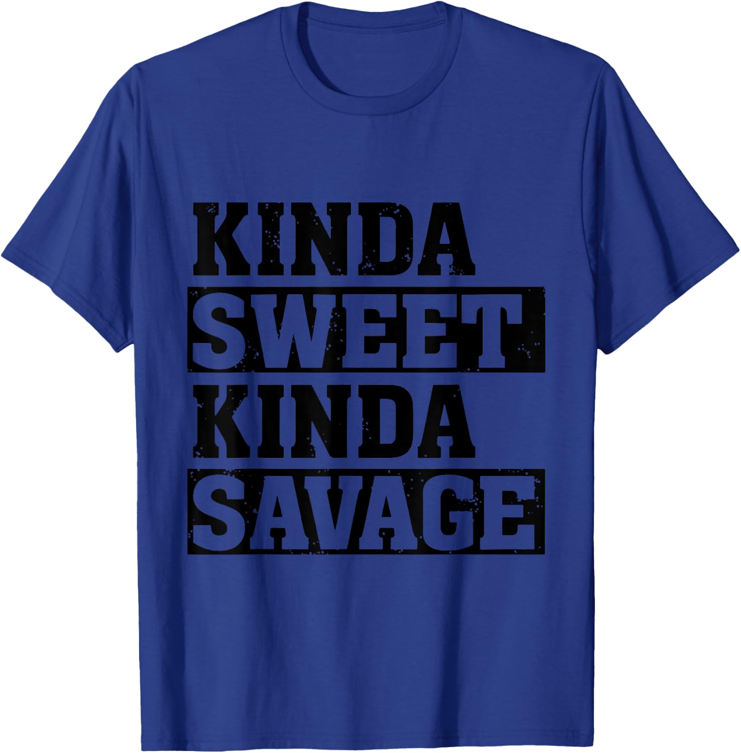 Boo Kinda Sweet Kinda Savage Funny Saying T-Shirt - T-Shirt | Royal