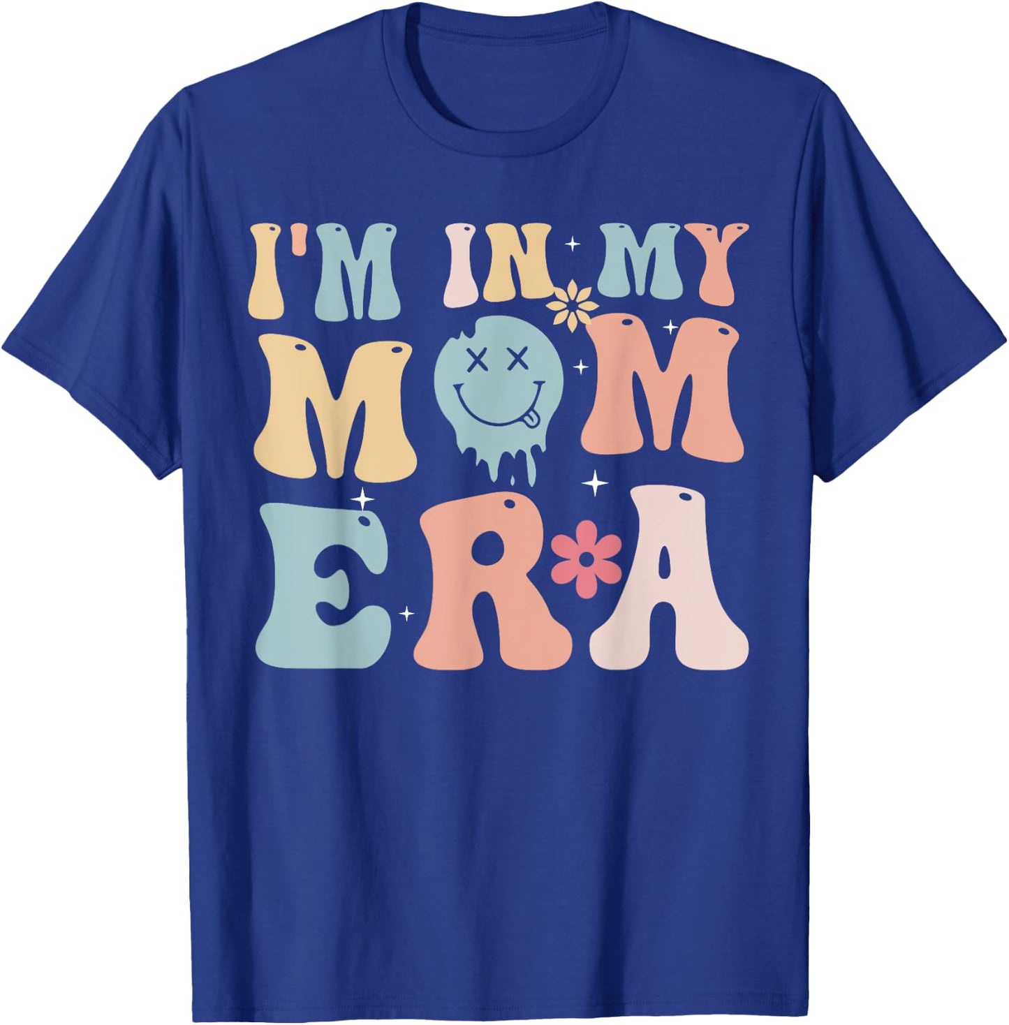 Groovy Retro I'm In My Mom Era T-Shirt - T-Shirt | Royal