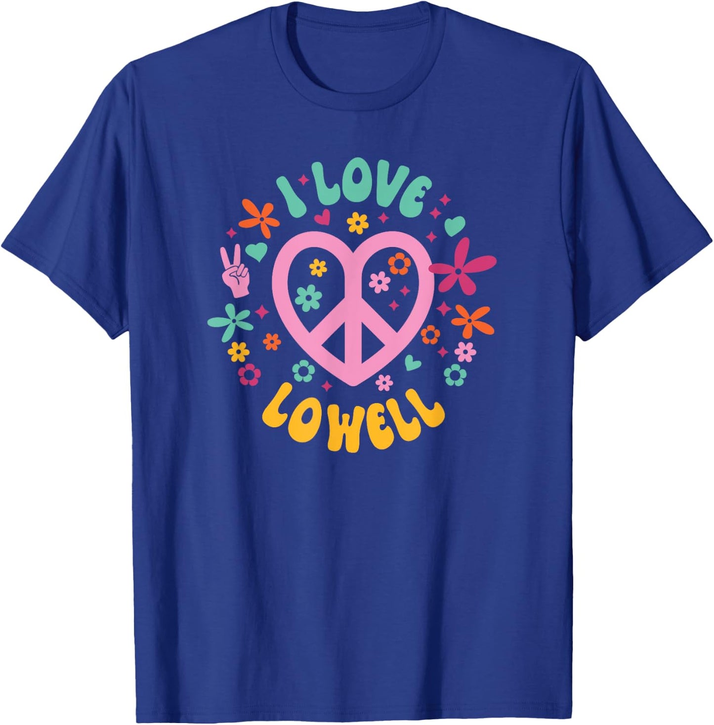 I Love Lowell T-Shirt - T-Shirt | Royal