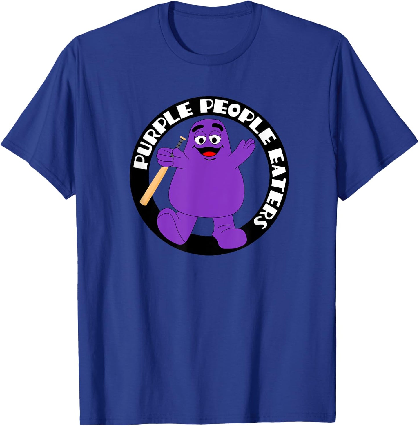 Purple People Eaters Softball Team - Denver Church Merch T-Shirt - T-Shirt | Royal