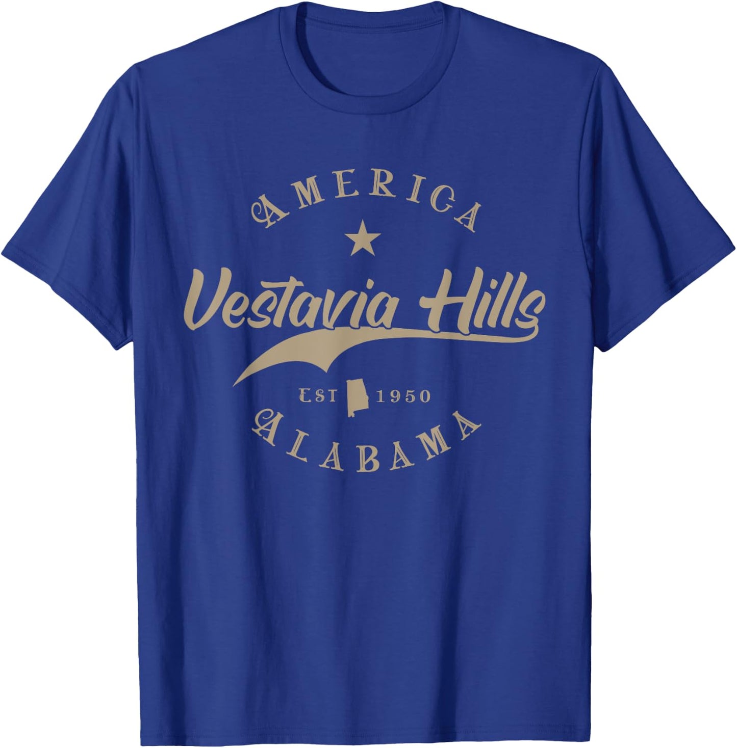 Vestavia Hills AL | Alabama T-Shirt - T-Shirt | Royal