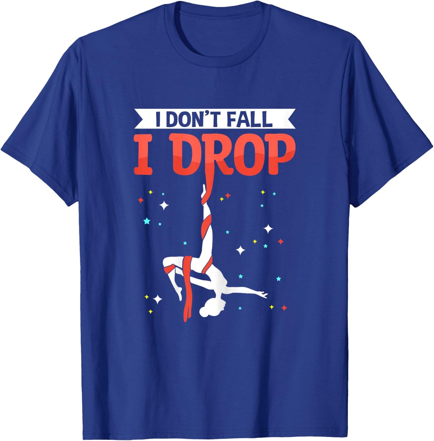 Aerialist Aerial Yoga & Aerial Silks T-Shirt - T-Shirt | Royal