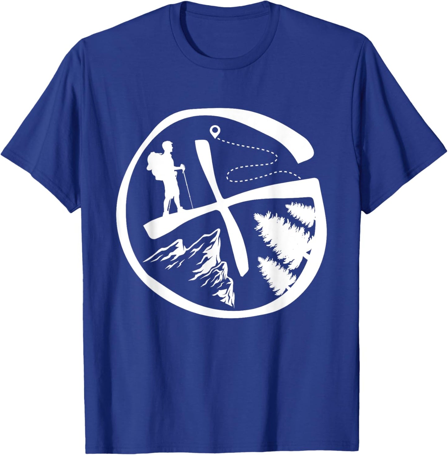 Geocaching GPS Treasure Hunt Geocach Geocacher T-Shirt - T-Shirt | Royal