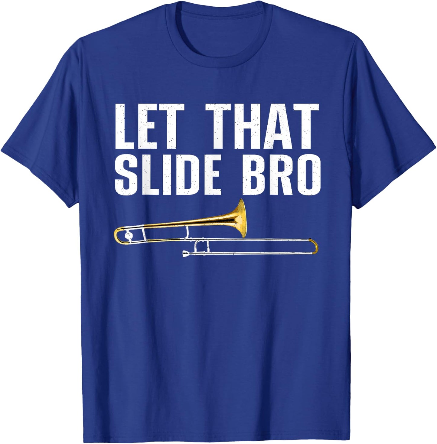 Funny Trombone Art Women Trombone Lover Trombonists T-Shirt - T-Shirt | Royal