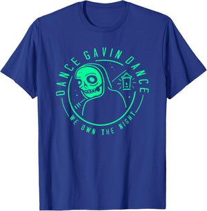 Dance Gavin Dance merch- we own the night -Dance Gavin Dance T-Shirt - T-Shirt | Royal