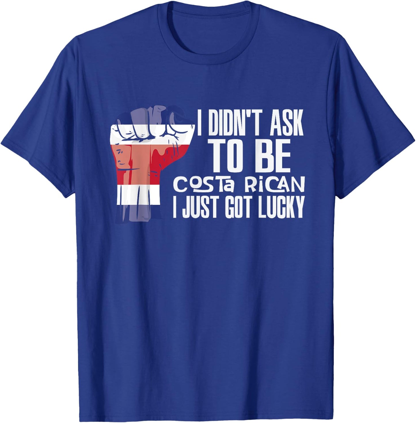 Costa Rican Costa Rica Flag Grown Costa Rican Roots Patriot T-Shirt - T-Shirt | Royal