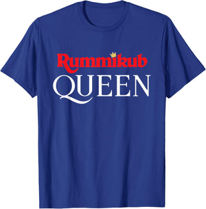 Rummikub Queen Player Fan T-Shirt - T-Shirt | Royal