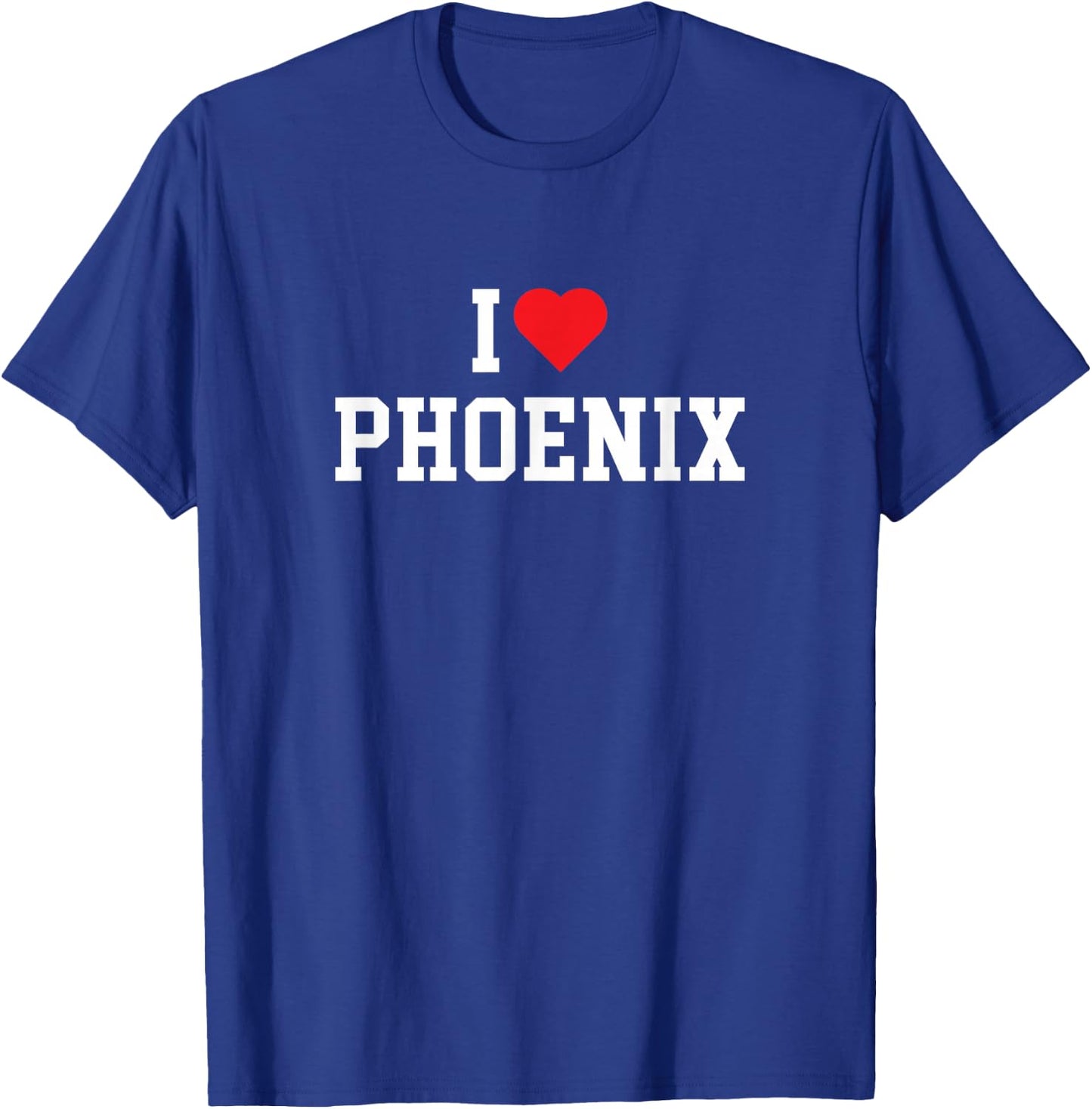 Phoenix - I Love Phoenix - Throwback Design - Classic T-Shirt - T-Shirt | Royal