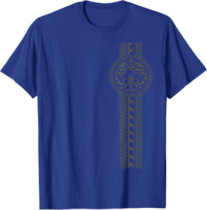 New Zealand Symbol Haka Culture Maori Mask Tribal T-Shirt - T-Shirt | Royal