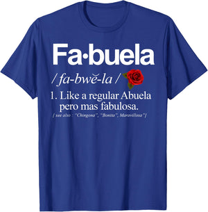 Fabuela Definiton T-Shirt - T-Shirt | Royal