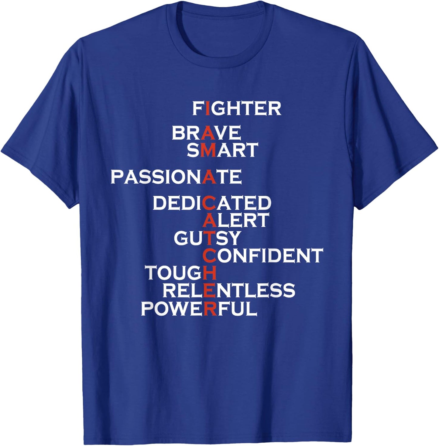 Backstop Funny Baseball Catcher T-Shirt - T-Shirt | Royal