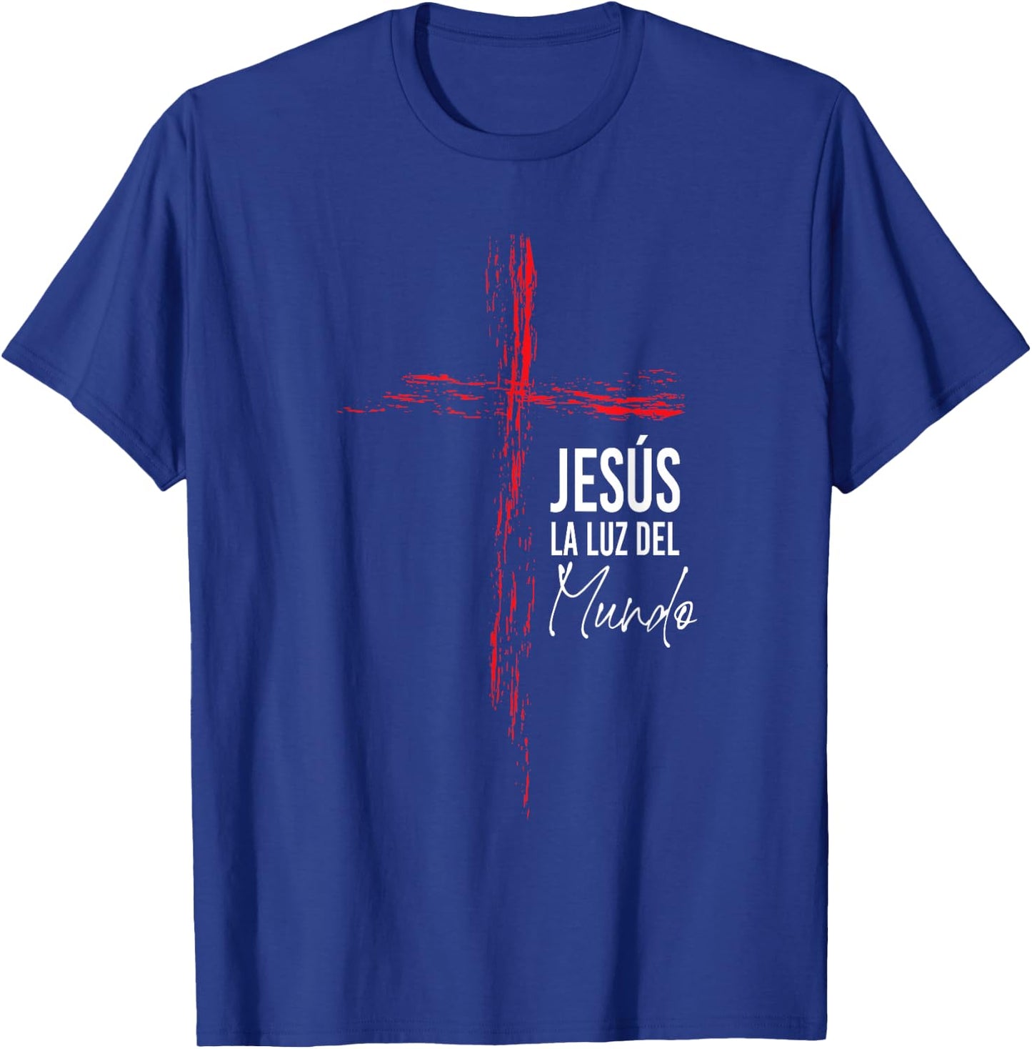 Regalos Cristianos Hombres Jesús Frases Christian Spanish T-Shirt - T-Shirt | Royal