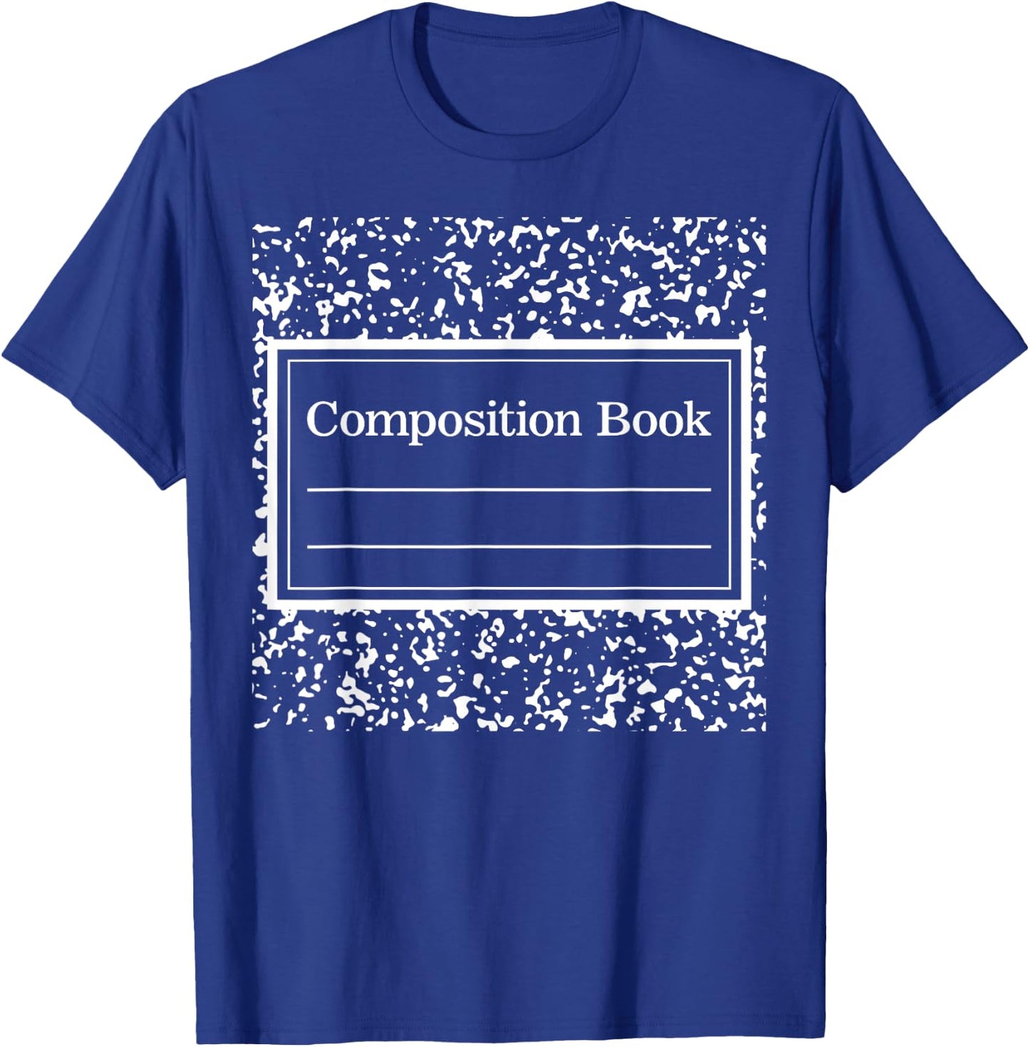 Writer Composition Book Author Novelist Playwriter Copywrite T-Shirt - T-Shirt | Royal