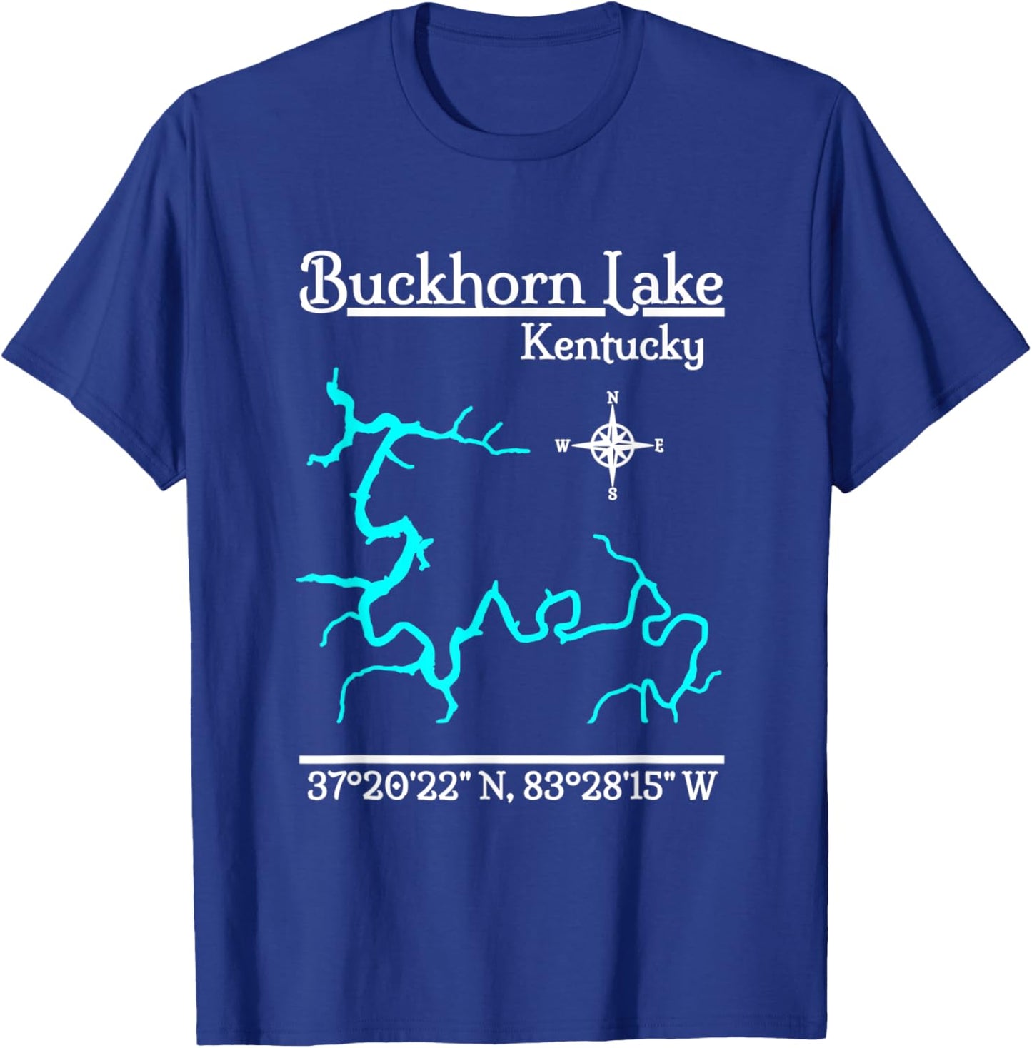 Buckhorn Lake - Kentucky T-Shirt - T-Shirt | Royal