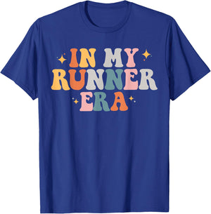 In My Runner Era Funny Running Marathon Fitness Running Mom T-Shirt - T-Shirt | Royal