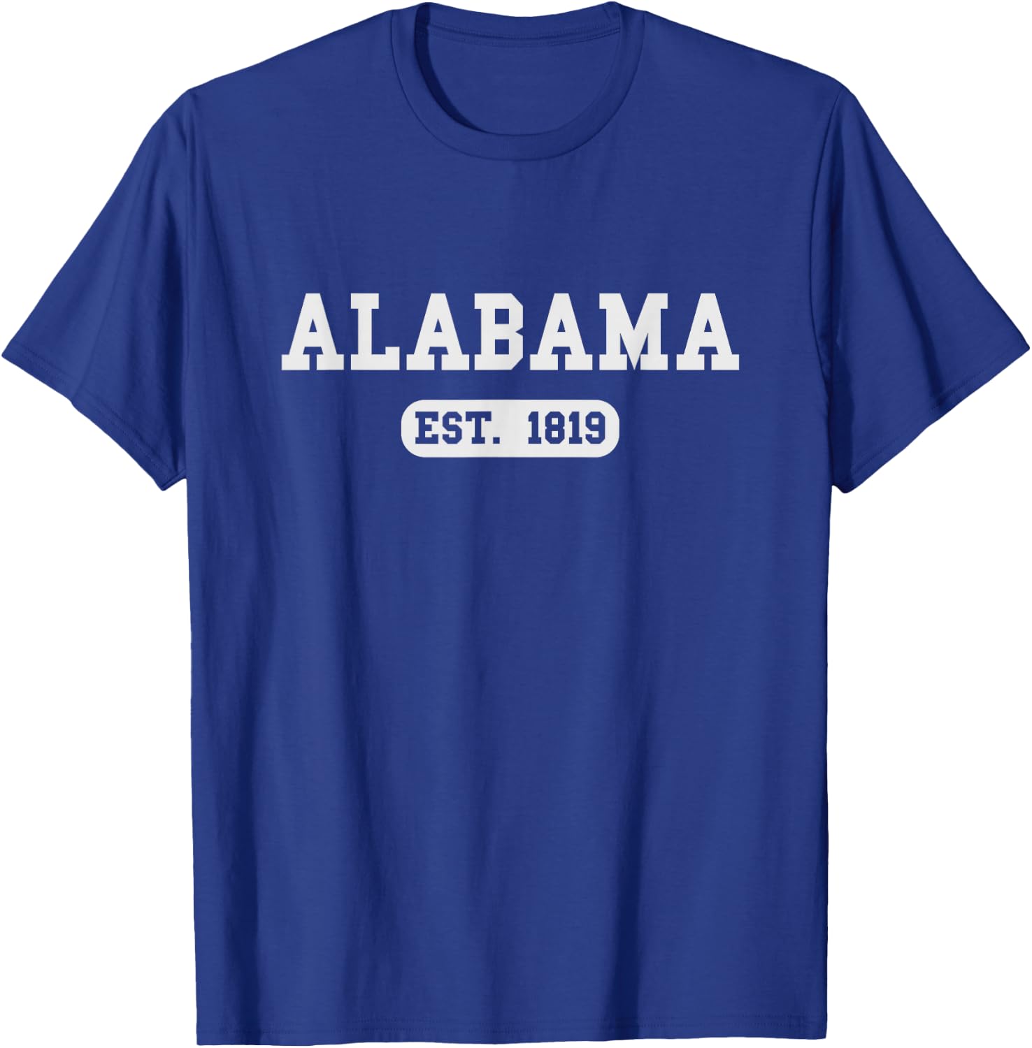 ALABAMA - Throwback Design - Classic T-Shirt - T-Shirt | Royal
