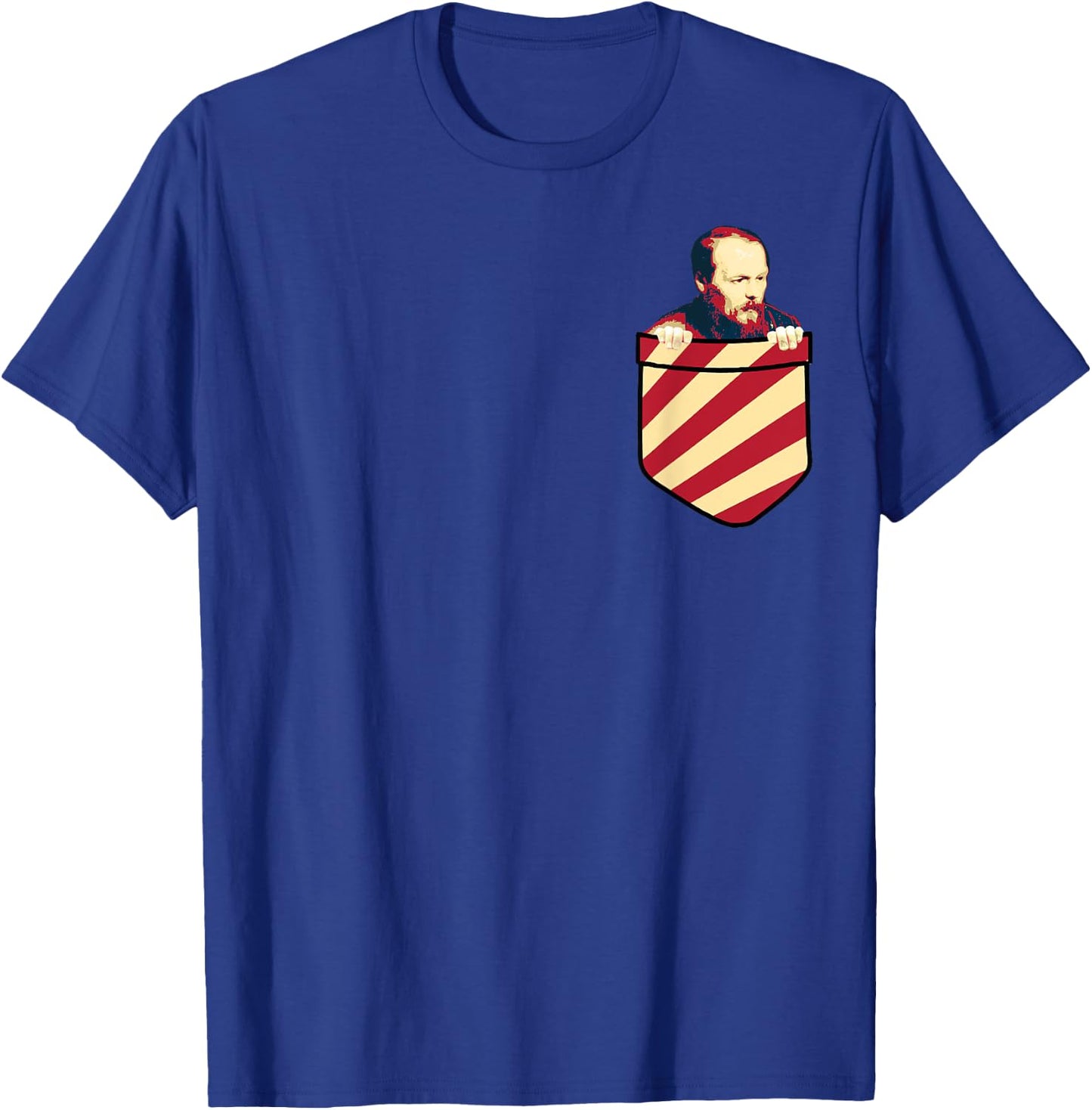 Fjodor Dostojewski famous Russian writer in T-Shirt - T-Shirt | Royal