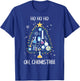 Oh Chemistree Science Christmas Chemist Tree Chemistry T-Shirt - T-Shirt | Royal