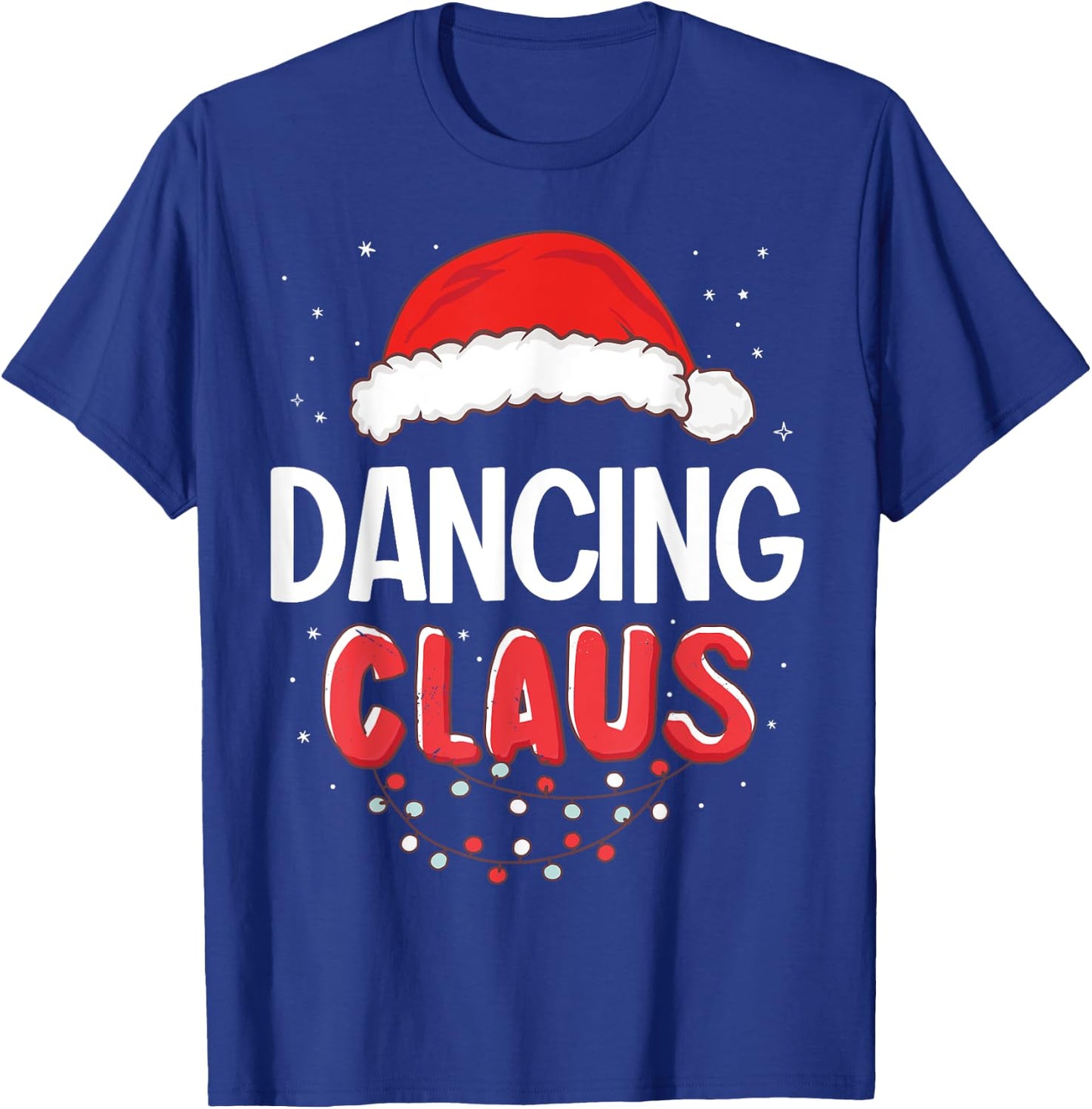 Dancing Santa Claus Christmas Matching Costume T-Shirt - T-Shirt | Royal