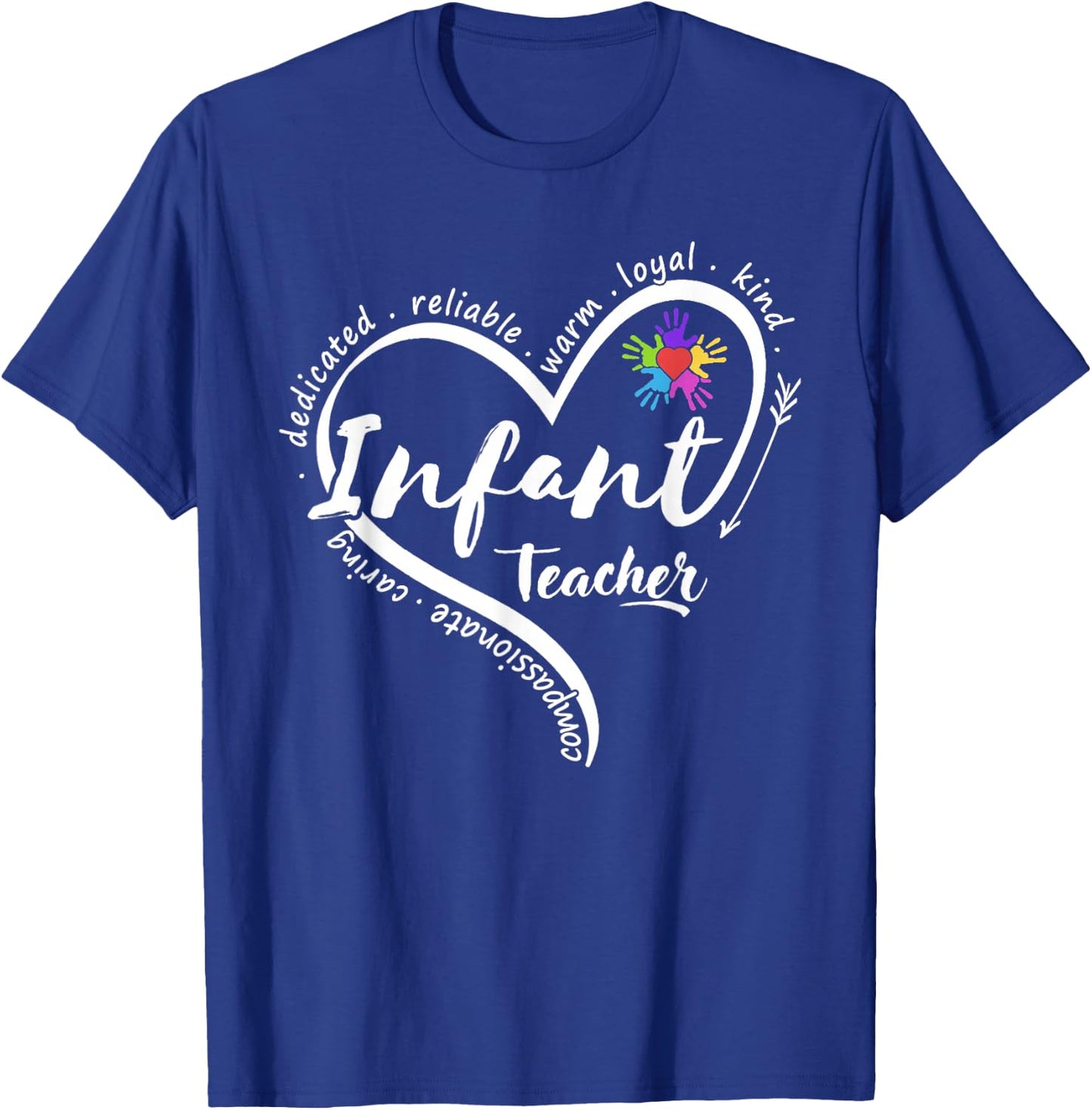 Infant Teacher Back to School Infant Daycare Teacher T-Shirt - T-Shirt | Royal