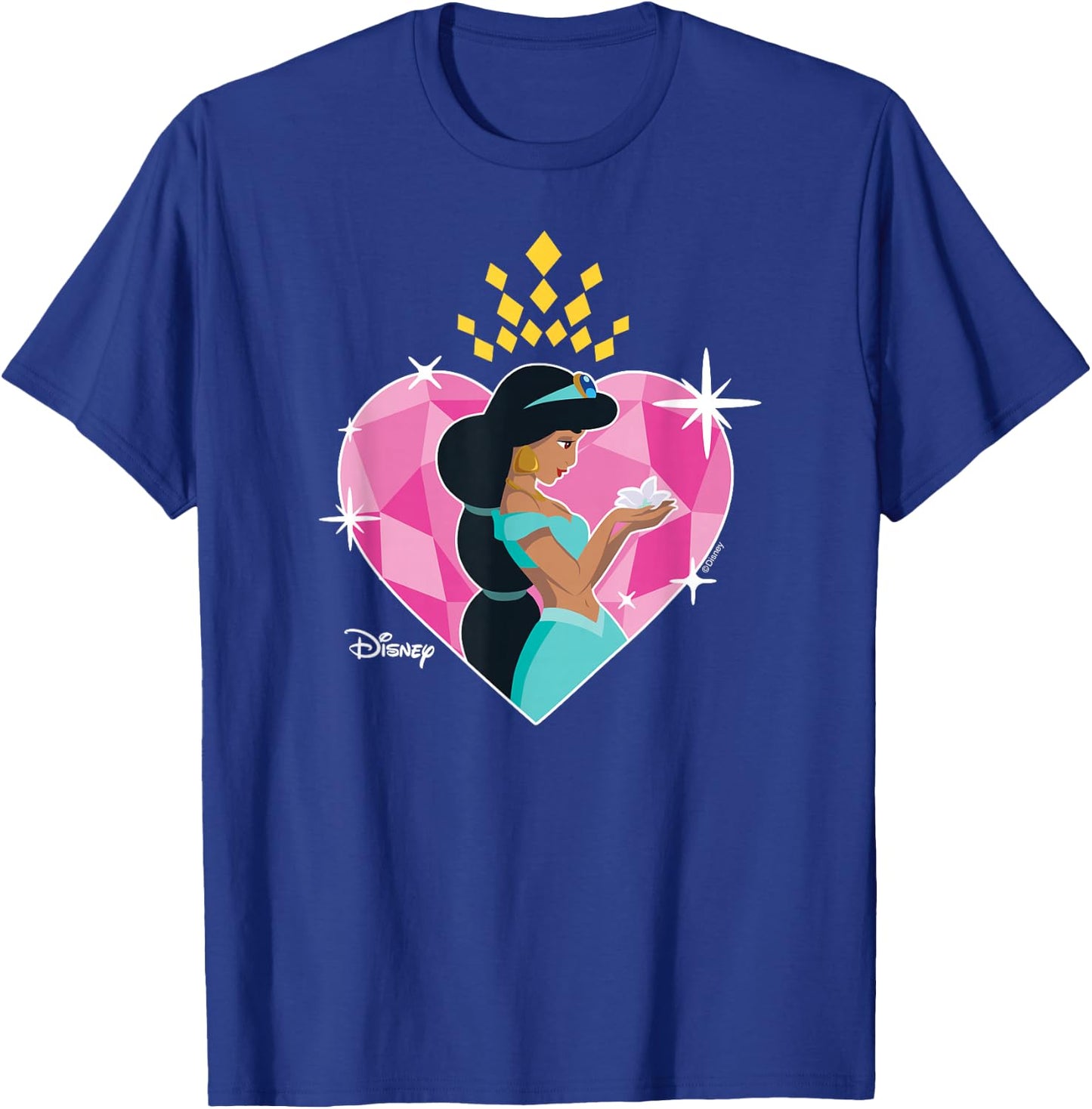 Disney Princess - Jasmine Heart T-Shirt - T-Shirt | Royal